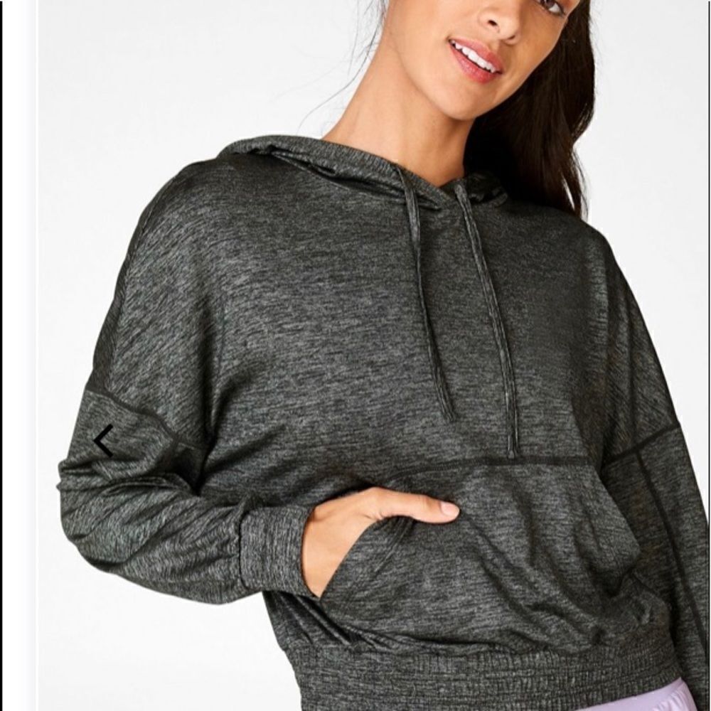 Fabletics Long Sleeved Cropped Hoodie